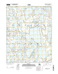Teshekpuk C-3 SE Alaska Current topographic map, 1:25000 scale, 7.5 X 7.5 Minute, Year 2013