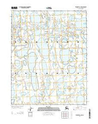 Teshekpuk C-4 NE Alaska Current topographic map, 1:25000 scale, 7.5 X 7.5 Minute, Year 2013