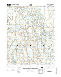 Teshekpuk C-4 SW Alaska Current topographic map, 1:25000 scale, 7.5 X 7.5 Minute, Year 2013