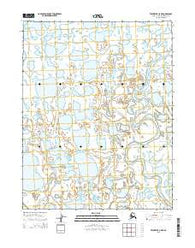 Teshekpuk C-5 NE Alaska Current topographic map, 1:25000 scale, 7.5 X 7.5 Minute, Year 2015