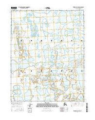 Teshekpuk C-5 NW Alaska Current topographic map, 1:25000 scale, 7.5 X 7.5 Minute, Year 2016