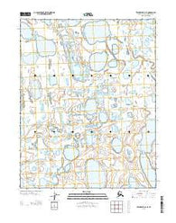 Teshekpuk C-5 SE Alaska Current topographic map, 1:25000 scale, 7.5 X 7.5 Minute, Year 2013