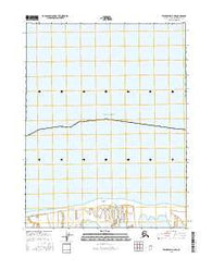Teshekpuk D-2 NE Alaska Current topographic map, 1:25000 scale, 7.5 X 7.5 Minute, Year 2016
