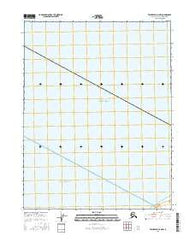 Teshekpuk D-2 NW Alaska Current topographic map, 1:25000 scale, 7.5 X 7.5 Minute, Year 2016