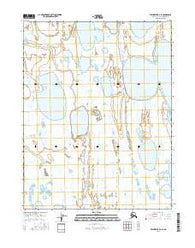 Teshekpuk D-2 SE Alaska Current topographic map, 1:25000 scale, 7.5 X 7.5 Minute, Year 2016