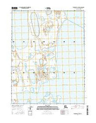 Teshekpuk D-3 NW Alaska Current topographic map, 1:25000 scale, 7.5 X 7.5 Minute, Year 2016