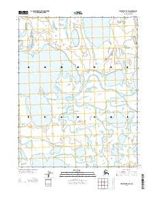 Teshekpuk D-4 SW Alaska Current topographic map, 1:25000 scale, 7.5 X 7.5 Minute, Year 2013