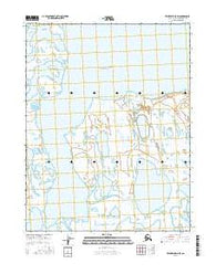 Teshekpuk D-5 SW Alaska Current topographic map, 1:25000 scale, 7.5 X 7.5 Minute, Year 2016
