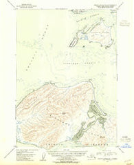 Trinity Islands C-1 Alaska Historical topographic map, 1:63360 scale, 15 X 15 Minute, Year 1954