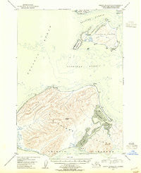 Trinity Islands C-1 Alaska Historical topographic map, 1:63360 scale, 15 X 15 Minute, Year 1954