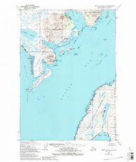 Trinity Islands D-1 Alaska Historical topographic map, 1:63360 scale, 15 X 15 Minute, Year 1952