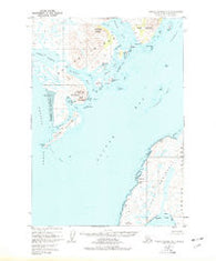 Trinity Islands D-1 Alaska Historical topographic map, 1:63360 scale, 15 X 15 Minute, Year 1952