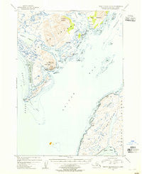 Trinity Islands D-1 Alaska Historical topographic map, 1:63360 scale, 15 X 15 Minute, Year 1954