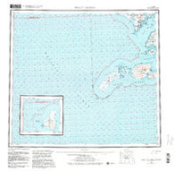 Trinity Islands Alaska Historical topographic map, 1:250000 scale, 1 X 2 Degree, Year 1954