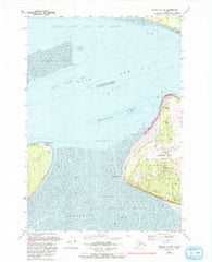 Tyonek A-1 NE Alaska Historical topographic map, 1:25000 scale, 7.5 X 7.5 Minute, Year 1979