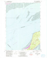 Tyonek A-1 NW Alaska Historical topographic map, 1:25000 scale, 7.5 X 7.5 Minute, Year 1979