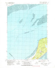 Tyonek A-1 NW Alaska Historical topographic map, 1:25000 scale, 7.5 X 7.5 Minute, Year 1979