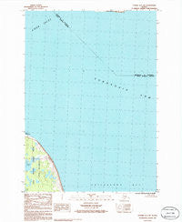 Tyonek A-1 SW Alaska Historical topographic map, 1:25000 scale, 7.5 X 7.5 Minute, Year 1986
