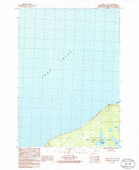 Tyonek A-2 SE Alaska Historical topographic map, 1:25000 scale, 7.5 X 7.5 Minute, Year 1986