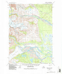 Tyonek A-6 Alaska Historical topographic map, 1:63360 scale, 15 X 15 Minute, Year 1959