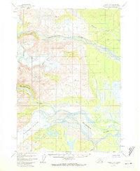Tyonek A-6 Alaska Historical topographic map, 1:63360 scale, 15 X 15 Minute, Year 1958