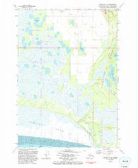 Tyonek B-1 SE Alaska Historical topographic map, 1:25000 scale, 7.5 X 7.5 Minute, Year 1979