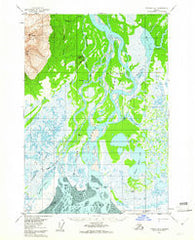 Tyonek B-2 Alaska Historical topographic map, 1:63360 scale, 15 X 15 Minute, Year 1958
