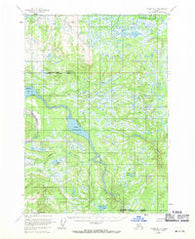 Tyonek B-4 Alaska Historical topographic map, 1:63360 scale, 15 X 15 Minute, Year 1954