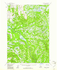 Tyonek B-4 Alaska Historical topographic map, 1:63360 scale, 15 X 15 Minute, Year 1954