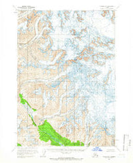 Tyonek B-7 Alaska Historical topographic map, 1:63360 scale, 15 X 15 Minute, Year 1958