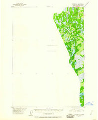 Tyonek C-1 Alaska Historical topographic map, 1:63360 scale, 15 X 15 Minute, Year 1952