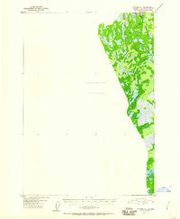Tyonek C-1 Alaska Historical topographic map, 1:63360 scale, 15 X 15 Minute, Year 1952