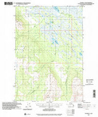 Tyonek C-3 Alaska Historical topographic map, 1:63360 scale, 15 X 15 Minute, Year 1993