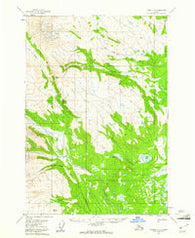 Tyonek C-5 Alaska Historical topographic map, 1:63360 scale, 15 X 15 Minute, Year 1954