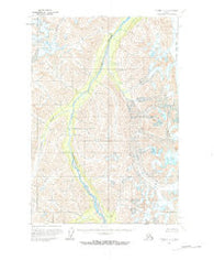 Tyonek C-8 Alaska Historical topographic map, 1:63360 scale, 15 X 15 Minute, Year 1958