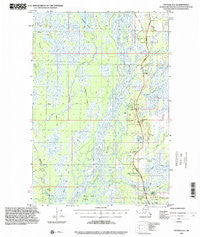 Tyonek D-1 Alaska Historical topographic map, 1:63360 scale, 15 X 15 Minute, Year 1993