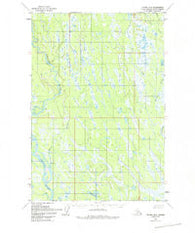 Tyonek D-2 Alaska Historical topographic map, 1:63360 scale, 15 X 15 Minute, Year 1954