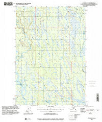 Tyonek D-2 Alaska Historical topographic map, 1:63360 scale, 15 X 15 Minute, Year 1993