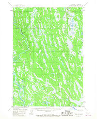 Tyonek D-2 Alaska Historical topographic map, 1:63360 scale, 15 X 15 Minute, Year 1954