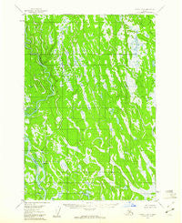 Tyonek D-2 Alaska Historical topographic map, 1:63360 scale, 15 X 15 Minute, Year 1954