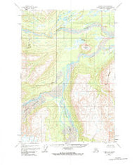 Tyonek D-6 Alaska Historical topographic map, 1:63360 scale, 15 X 15 Minute, Year 1958