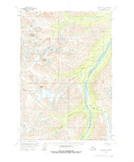 Tyonek D-8 Alaska Historical topographic map, 1:63360 scale, 15 X 15 Minute, Year 1958