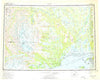 Tyonek Alaska Historical topographic map, 1:250000 scale, 1 X 3 Degree, Year 1958
