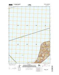 Tyonek A-1 NW Alaska Current topographic map, 1:25000 scale, 7.5 X 7.5 Minute, Year 2013
