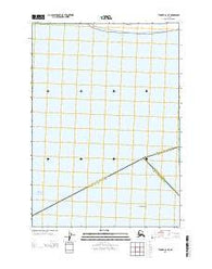 Tyonek A-2 NE Alaska Current topographic map, 1:25000 scale, 7.5 X 7.5 Minute, Year 2013