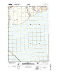 Tyonek A-3 NE Alaska Current topographic map, 1:25000 scale, 7.5 X 7.5 Minute, Year 2013