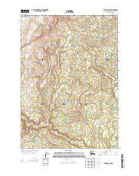 Tyonek A-4 NW Alaska Current topographic map, 1:25000 scale, 7.5 X 7.5 Minute, Year 2013