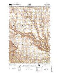 Tyonek A-5 NE Alaska Current topographic map, 1:25000 scale, 7.5 X 7.5 Minute, Year 2013