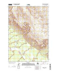 Tyonek A-5 NW Alaska Current topographic map, 1:25000 scale, 7.5 X 7.5 Minute, Year 2013
