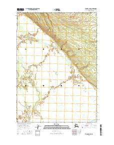Tyonek A-5 SE Alaska Current topographic map, 1:25000 scale, 7.5 X 7.5 Minute, Year 2016